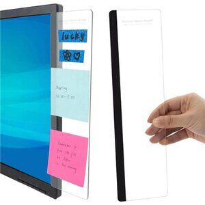 Office Desk Accessories 2pcs Computer Monitor Memo Board Message Board